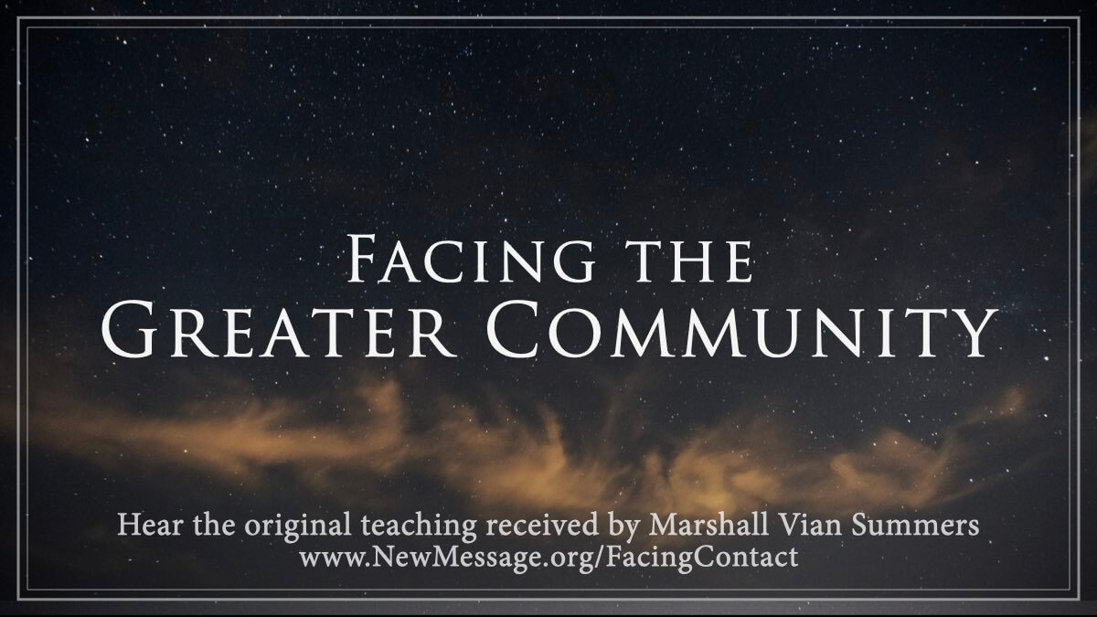 Facing the Greater Community