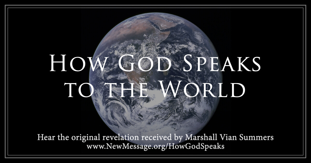 How God Speaks to the World