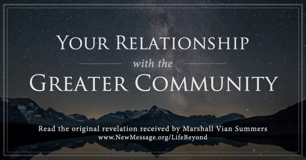 Your Relationship With the Greater Community
