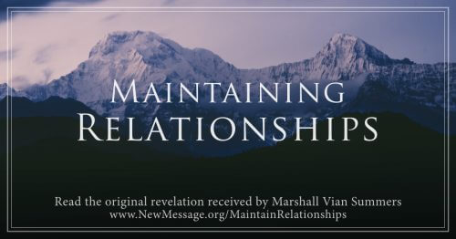 Maintaining Relationships
